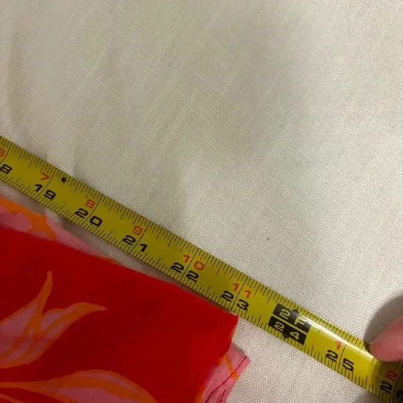 Floral sleveless babydoll boutique dress two Cumberland pink red flowers Size M - Picture 5 of 6